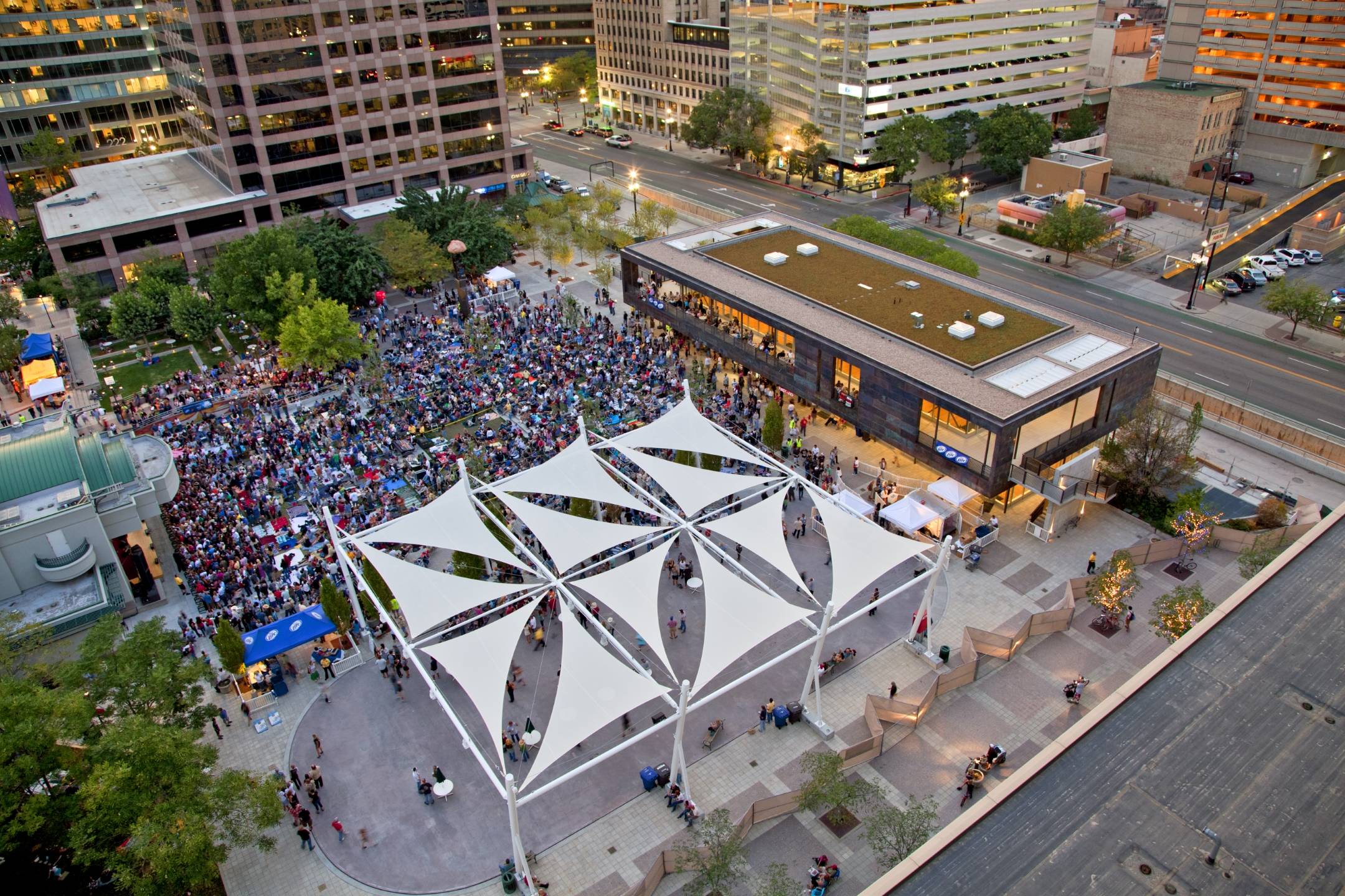 Gallivan Center Ice Rink, Amphitheater & Support Facilities Remodel
