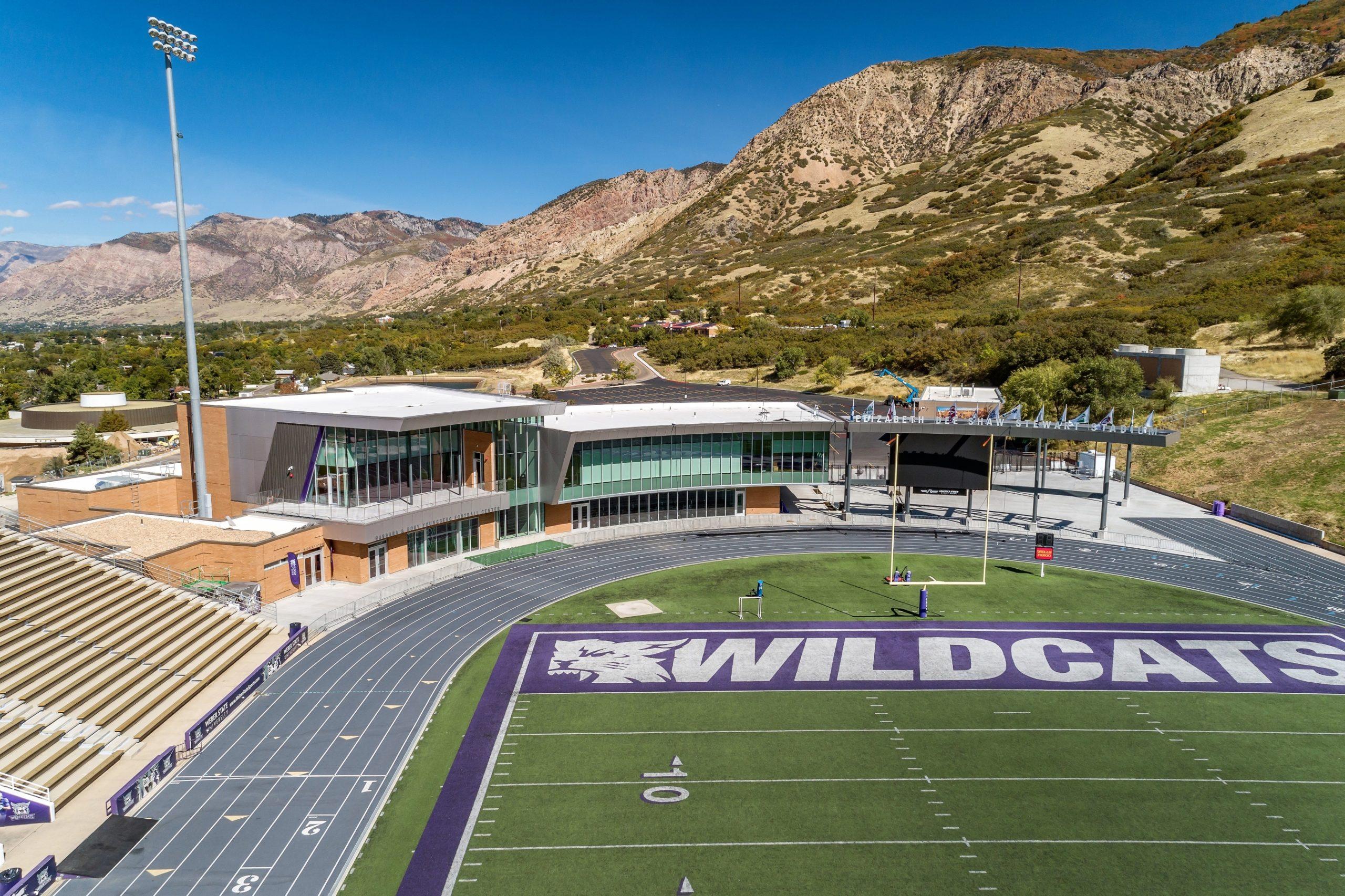 WSU Youngberg Football Center & Stewart Stadium North End Zone