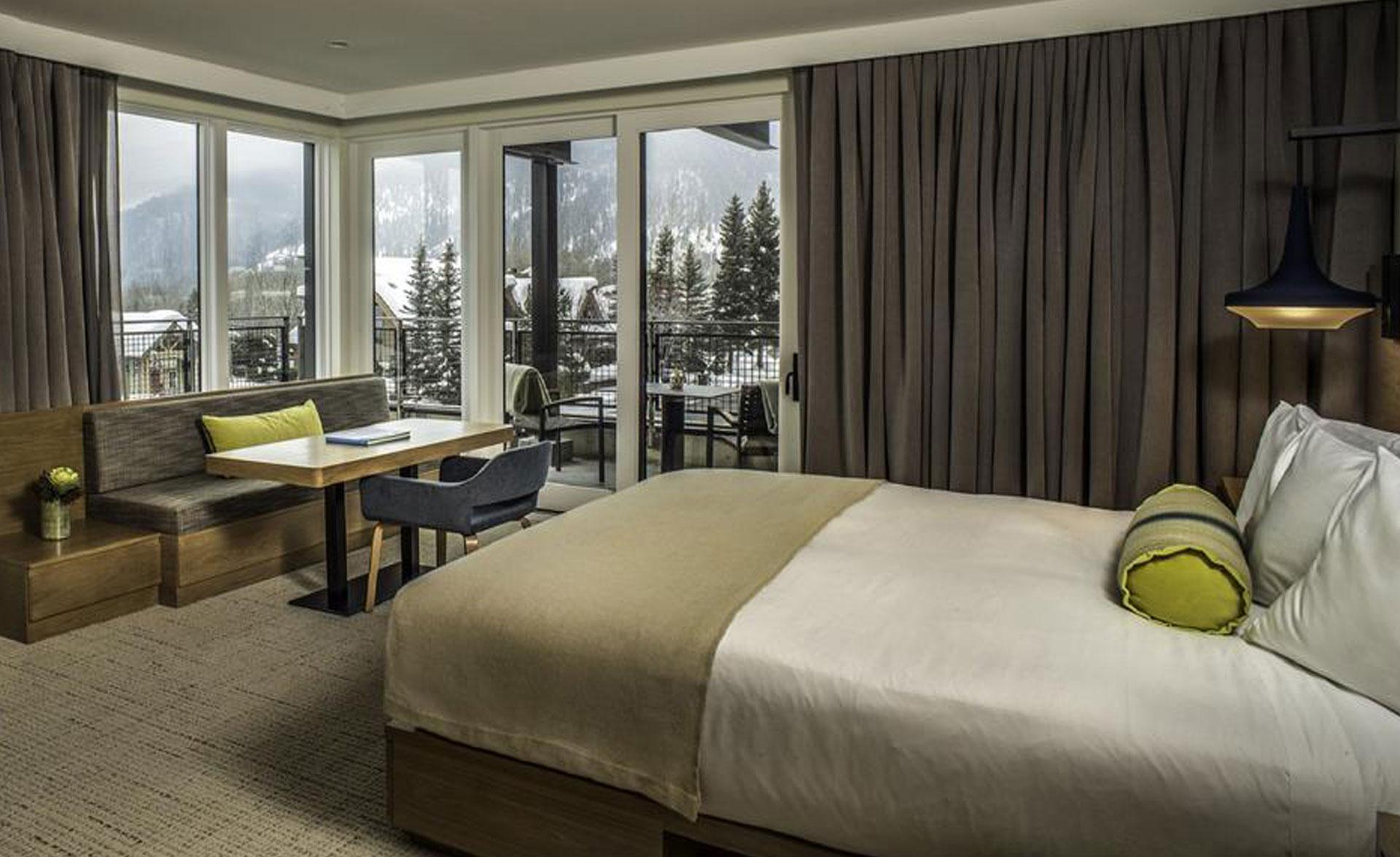 limelight ketchum bedroom interior