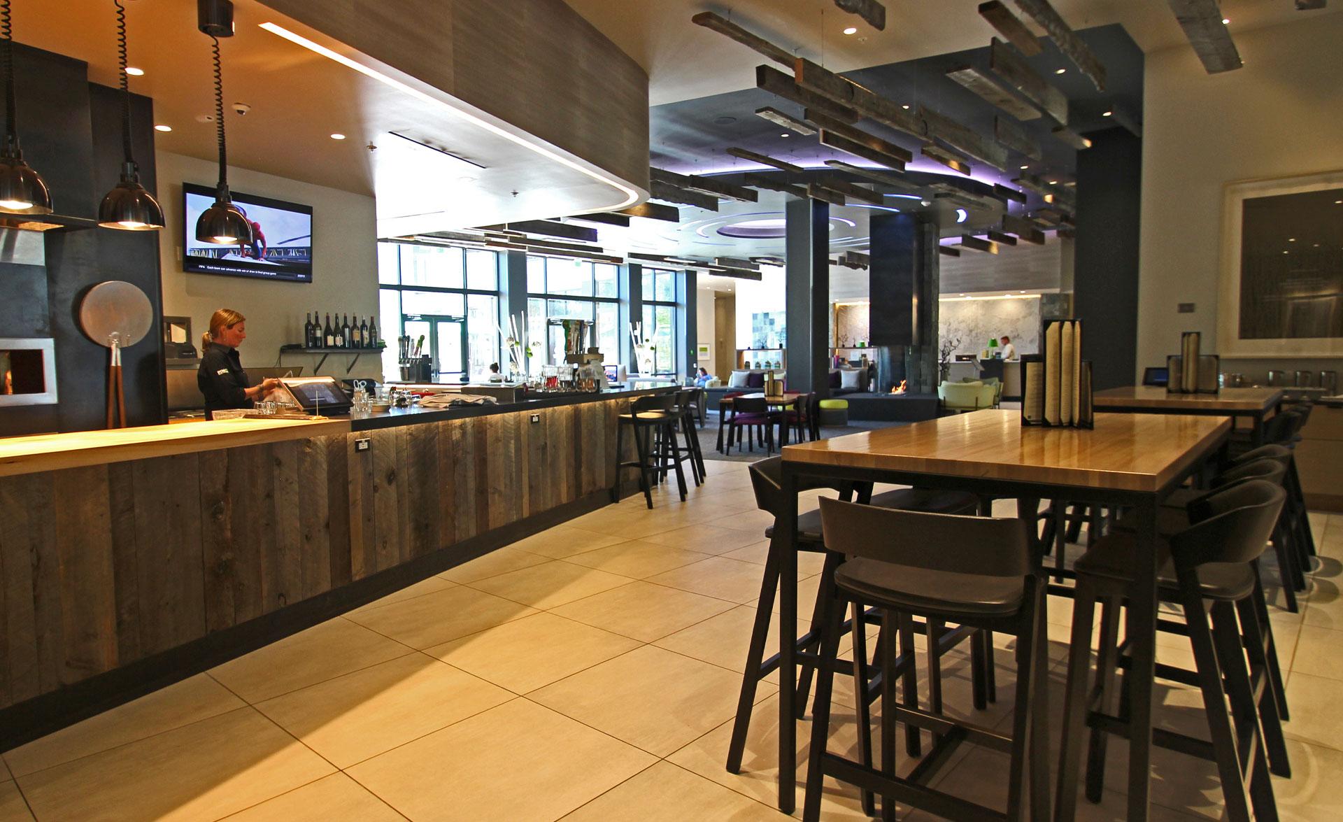 limelight ketchum interior kitchen area