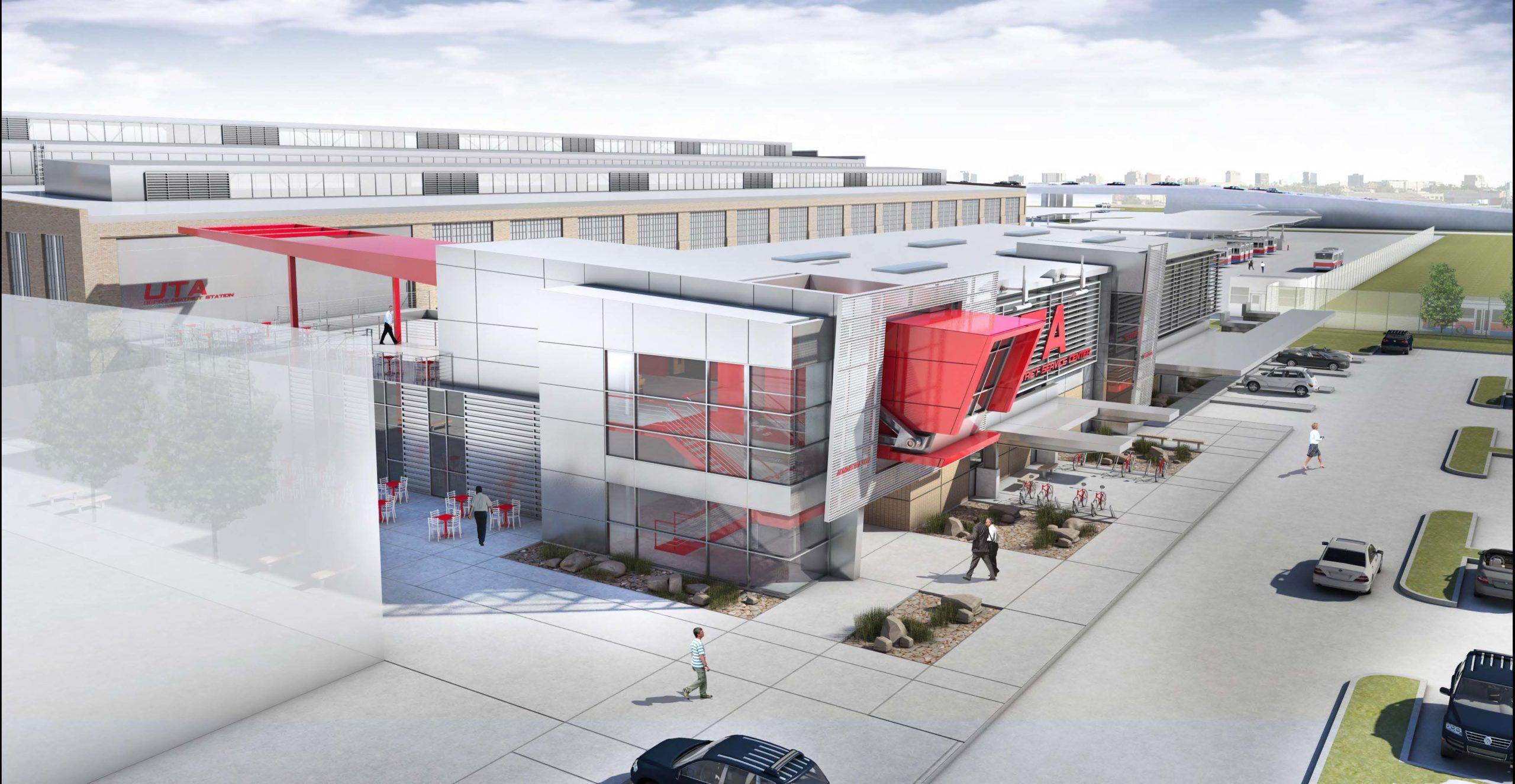 UTA Depot District Clean Fuels Tech Center, photo 2