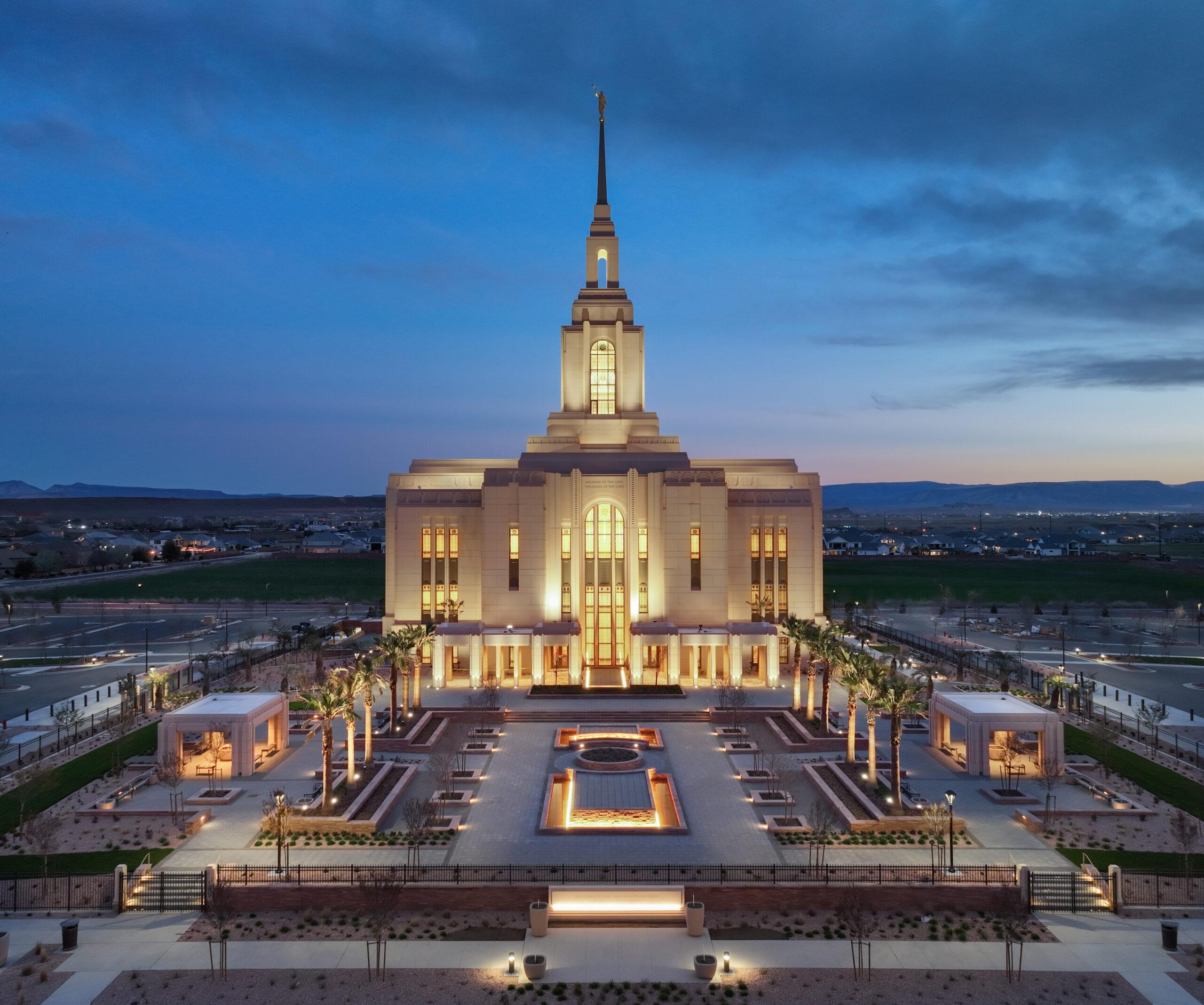 The Church of Jesus Christ of Latter-day Saints Red Cliffs Temple, photo 1