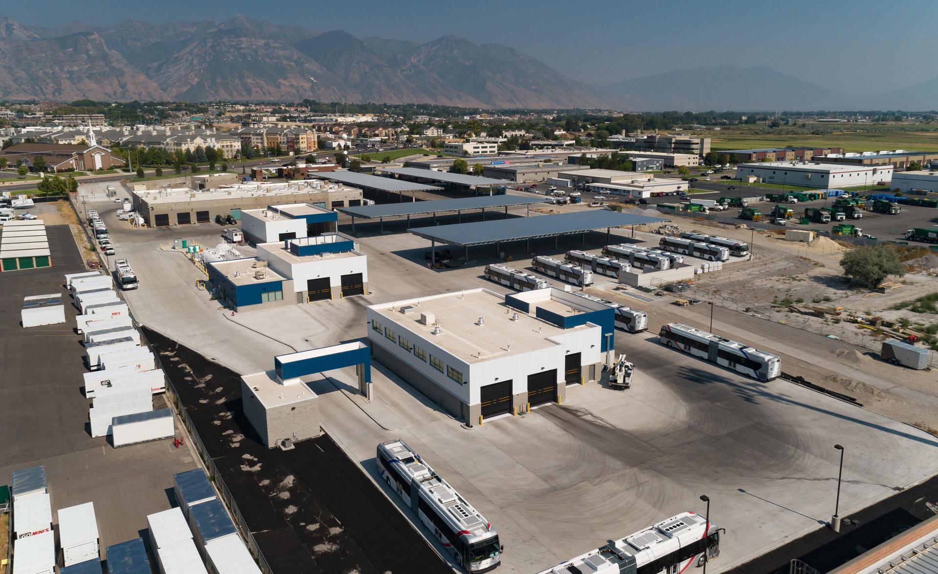 UTA Timpanogos Bus Maintenance & Operations Facility